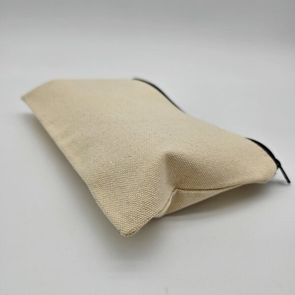 Canvas Toiletry/Makeup Bag, Feminine Pouch, Travel Bag, Pencil Case - New - - Picture 10 of 12